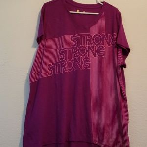 💙Plus size active tee